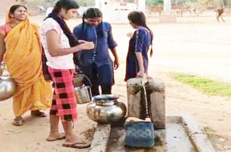 जिवतरा में जलसंकट से जूझ रहे 200 परिवार
