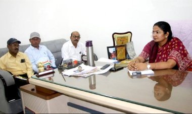 दुर्गापुर, शिवराजपुर की खाली जमीन पर सोलर प्लांट की संभावनायें तलाशें :- राज्यमंत्री श्रीमती बागरी