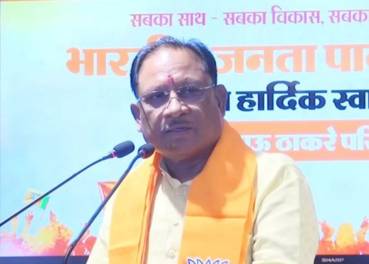 CM विष्णुदेव साय ने भाजपा प्रदेश कार्यालय में दिया संबोधन
