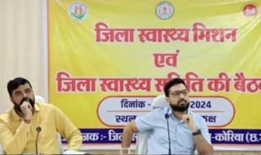 कलेक्टर लंगेह ने बीएमओ को लगाया फटकार, ग्रामीण स्वास्थ्य कार्यकर्ता को निलंबित करने का आदेश