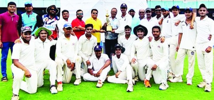 मैच ड्रा रहा, पहली पारी के आधार पर भिलाई की बढ़त