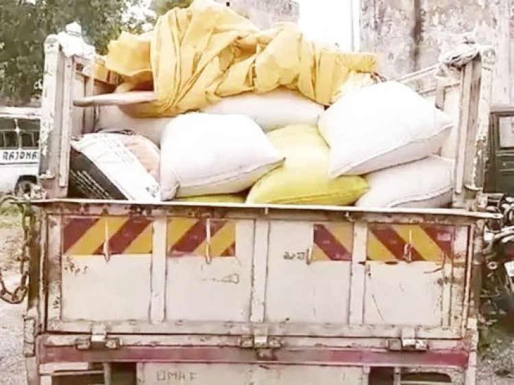 प्रशासन ने की बड़ी कार्रवाई, PDS चावल किया जब्त