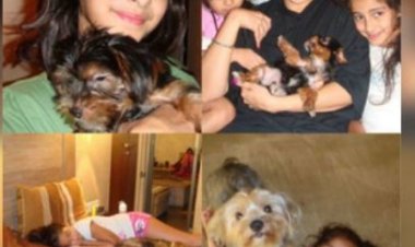 अनन्या पांडे के पालतू डॉग 'फज' ने दुनिया को कहा अलविदा, शेयर की बचपन की फोटो