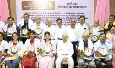 संत हिरदाराम के 119वें जन्मदिन पर फ्री हेल्थ चेकअप कैंप:15 विशेषज्ञों ने 250 रोगियों के स्वास्थ्य का परीक्षण कर उपचार व परामर्श दिया