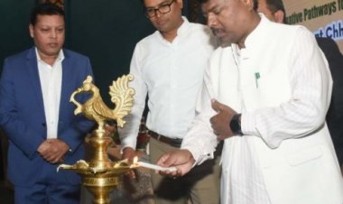 मुख्यमंत्री की पहल पर छत्तीसगढ़ राज्य ने तैयार की इकोरेस्टोरेशन पॉलिसी, राज्य में जल्द लागू होगी यह पॉलिसी, छत्तीसगढ़ होगा देश का दूसरा राज्य, क्लाइमेट रेसिलिएंट छत्तीसगढ़ हरित और सशक्त भविष्य की ओर विषय पर आयोजित कार्यशाला में वन मंत्री और वित्त मंत्री हुए शामिल