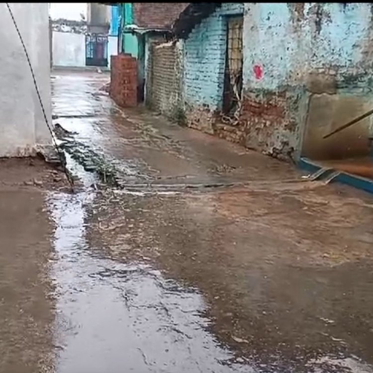 उमरिया में बारिश से जनजीवन प्रभावित:दलहन-तिलहन के लिए नुकसान; धान खरीदी केंद्रों में किसान हुए परेशान