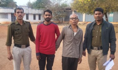 मऊगंज में 4 माह से फरार चोर गिरफ्तार:शाहपुर पुलिस ने चोरी के सामान के साथ आरोपी को पकड़ा; खरीदार भी गिरफ्तार