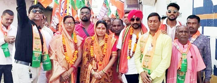 नगरी नपं में भाजपा के छाबड़ा को  बड़ी जीत, 11 पार्षद भी चुने गए